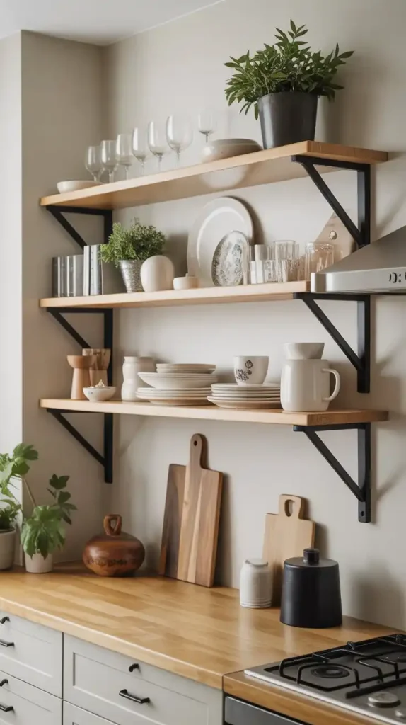 IKEA shelves and brackets