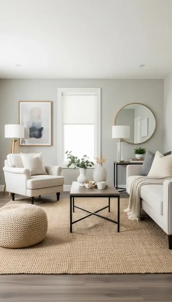 Layer with Area Rugs for Living Room Zones