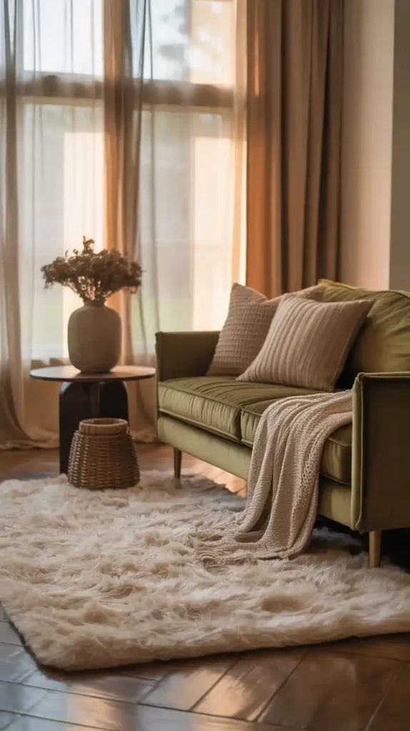 home decor with soft rug