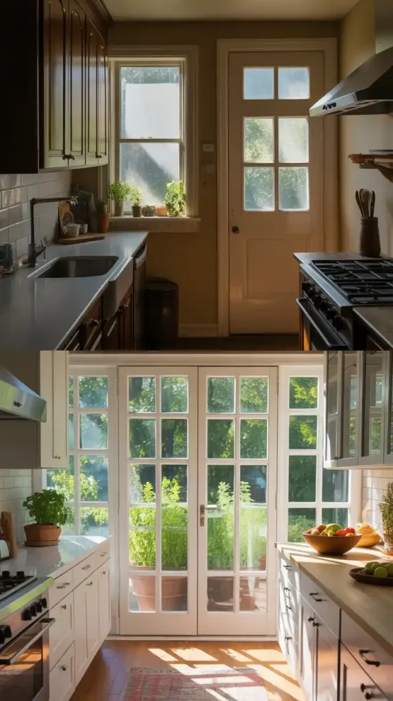 Kitchen Windows and Doors renovation