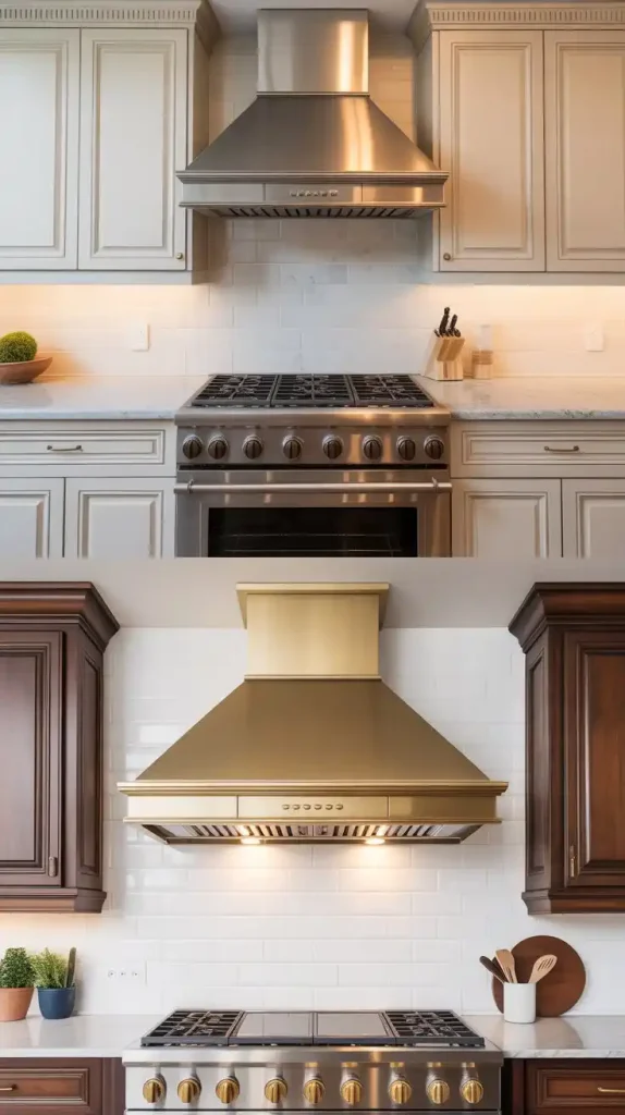 kitchen hood cover renovation