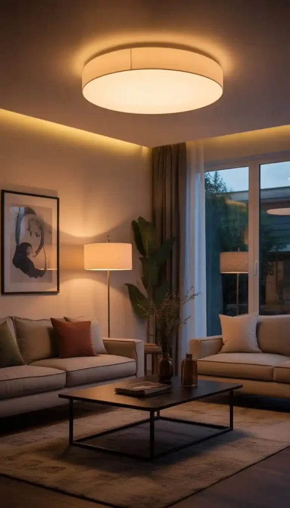 Layer Ambient Lighting for Living Room Mood