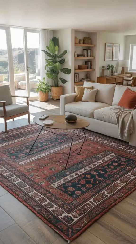 home decoration interior ideas by area rugs