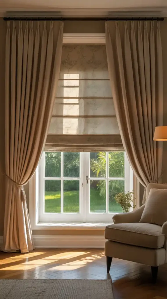 Blinds or Shutters home decoration