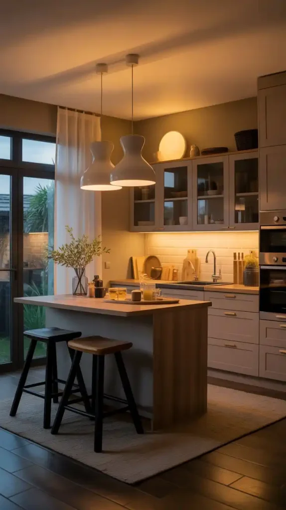 Kitchen cohesive palette