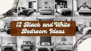 Black and White Bedroom Ideas