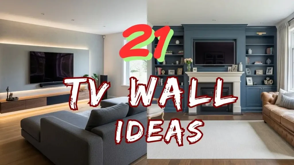 Tv wall ideas