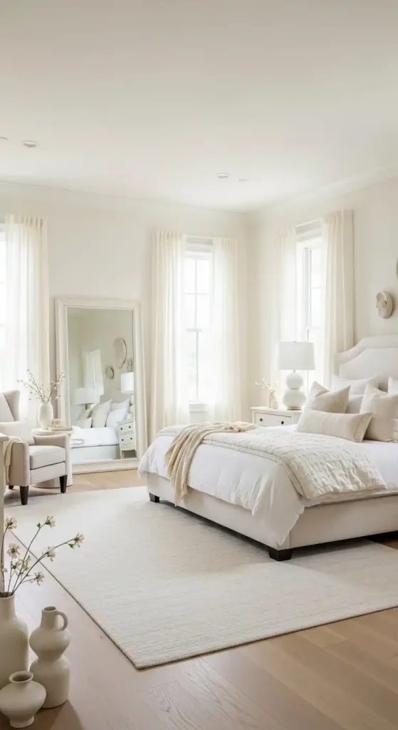 Creamy White bedroom