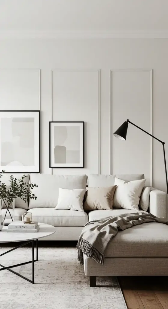 Neutral Color Palette small living room