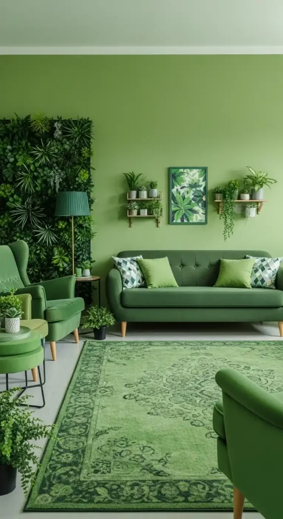  green living room style