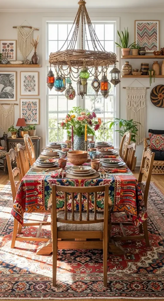 Colorful Textiles for the Table