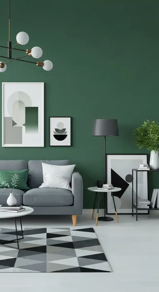  Modern green spaces with clean lines