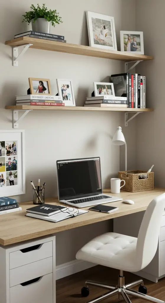 Shelving Above Your Desk