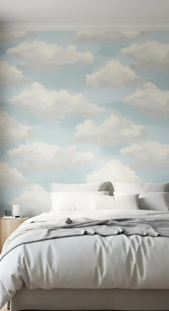 Soft Cloud Print for Calm