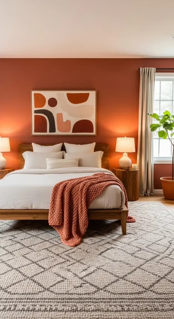 Terracotta paint color