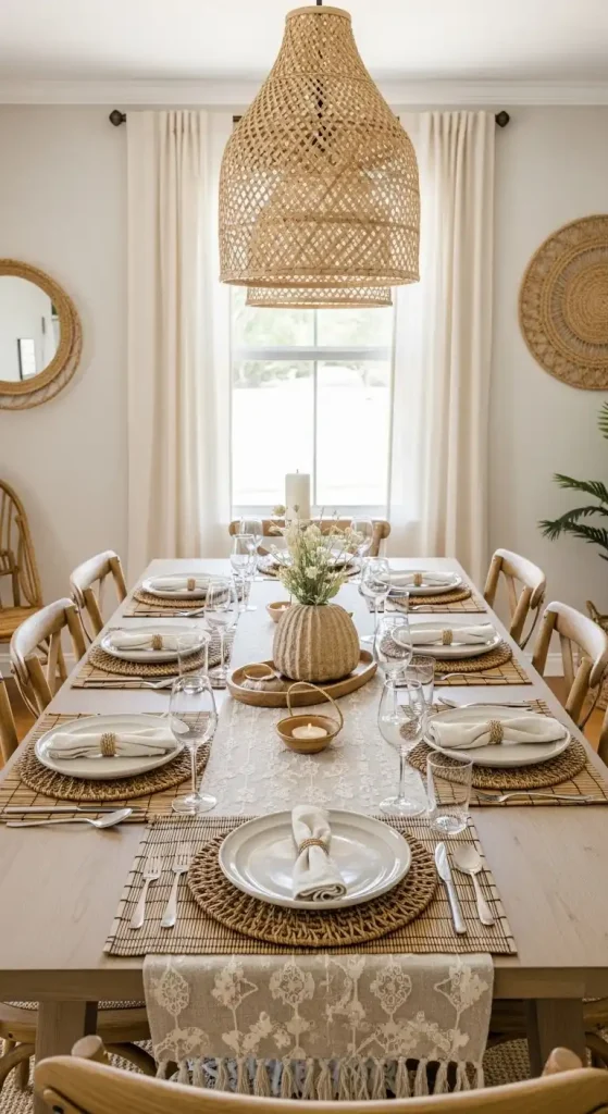 Woven Placemats for Each Seat