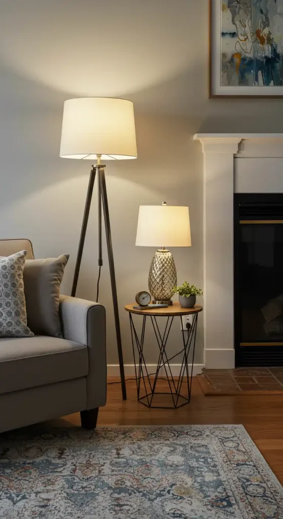  small living room lighing