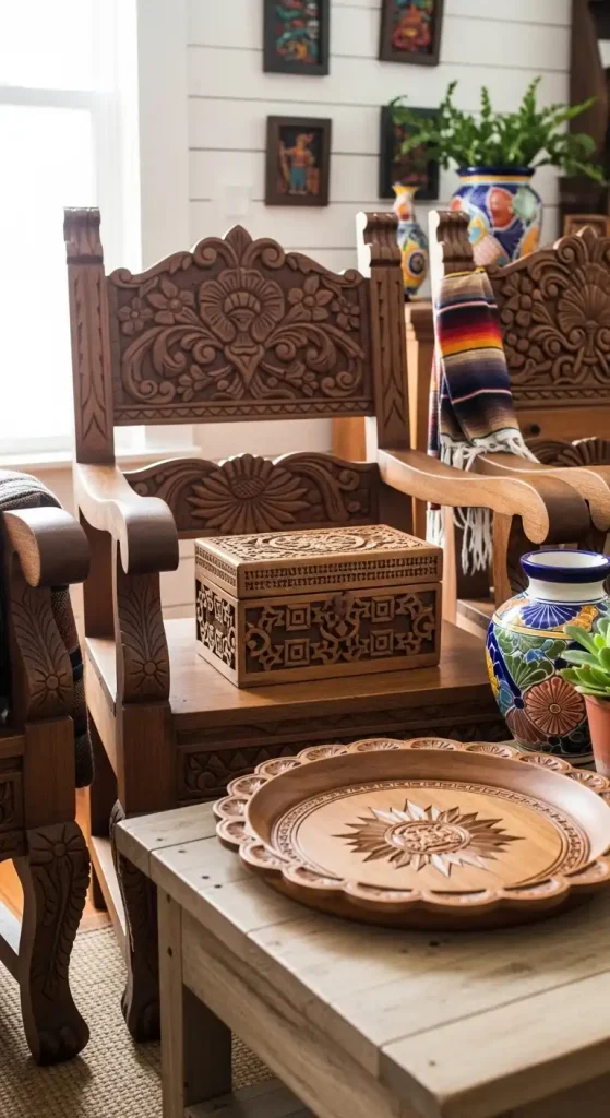 Carved Wood Details