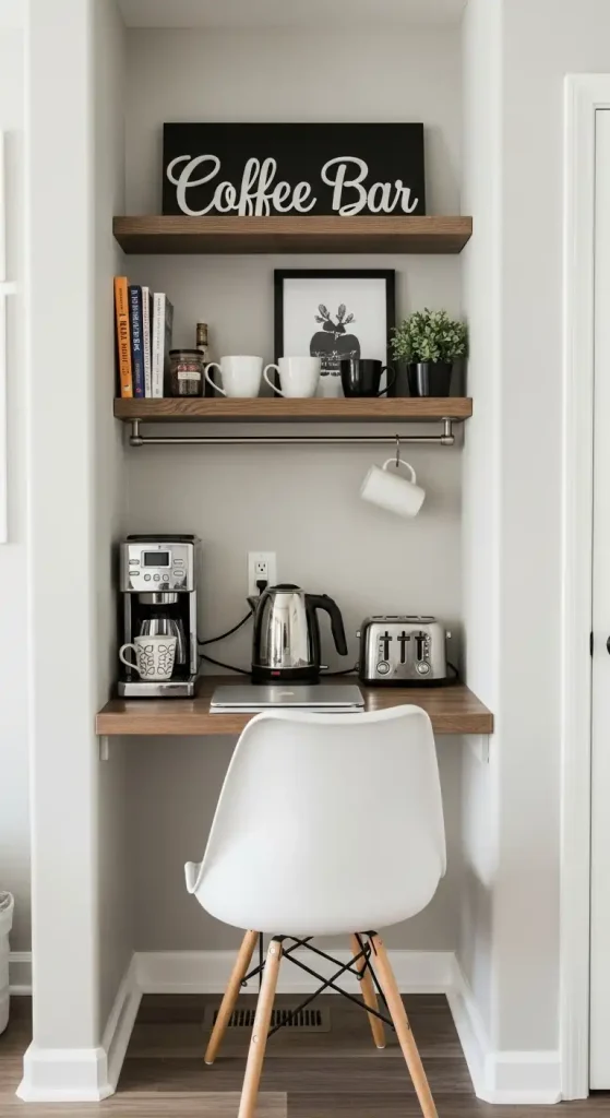 Home Office Coffee Bar