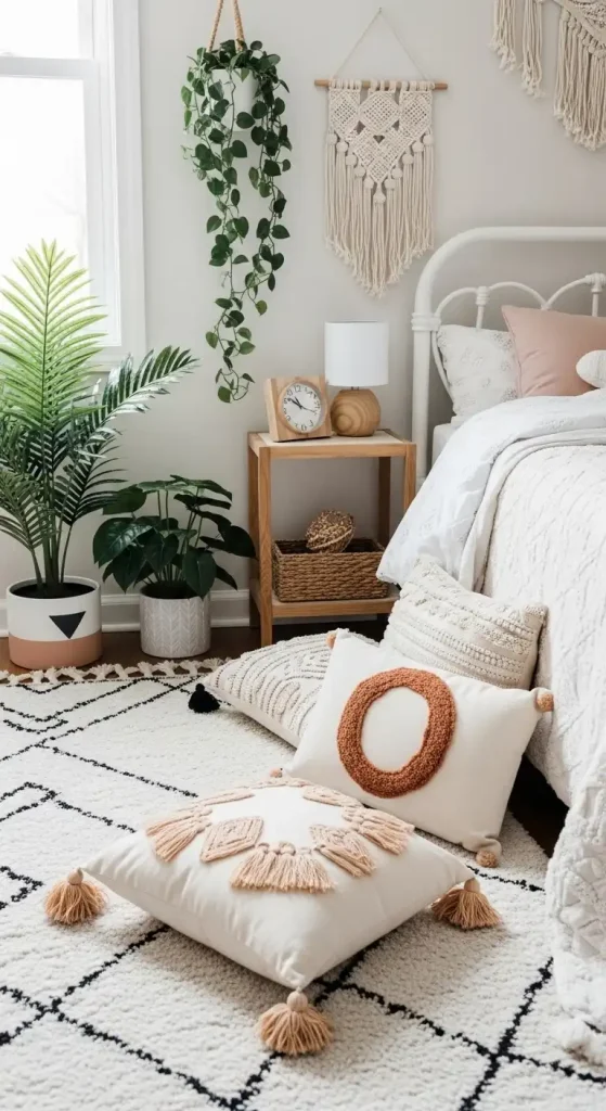 girls bedroom Boho girl bedroom vibe