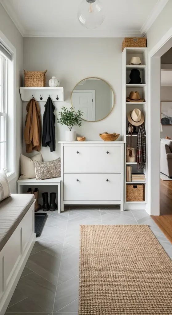 Hemnes Shoe Cabinet mudroom