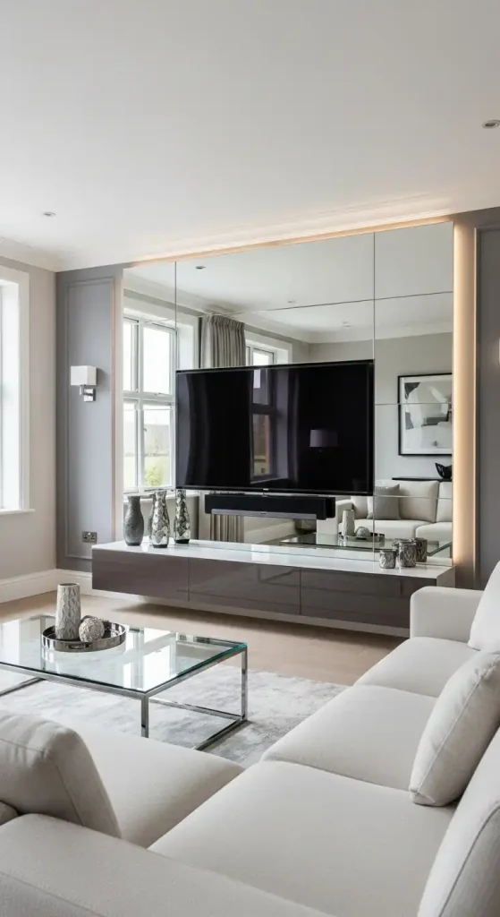Mirrored Wall Section