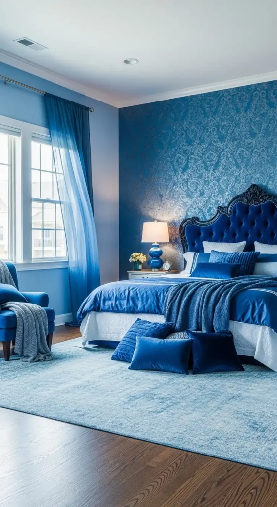 Use Blue Wallpaper for a Unique Look