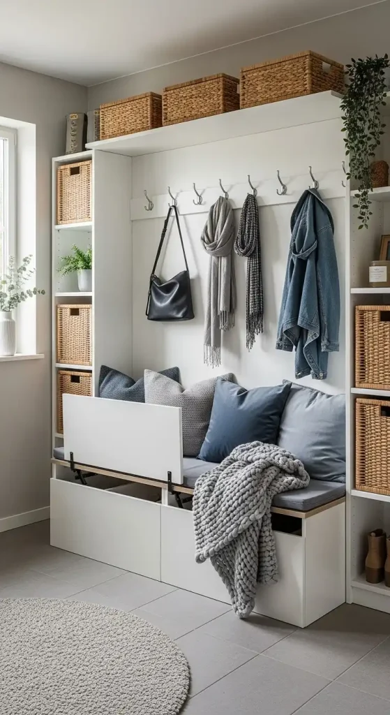 Seating Nook mudroom idea