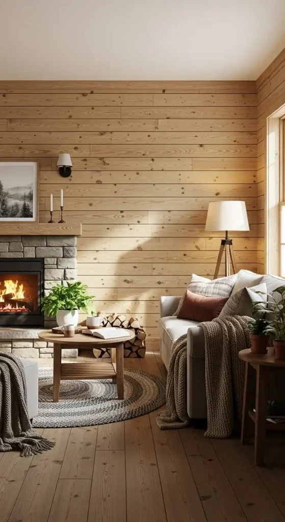 Rustic Plank Wall
