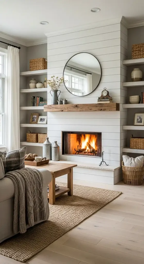 Farmhouse Style fireplace ideas