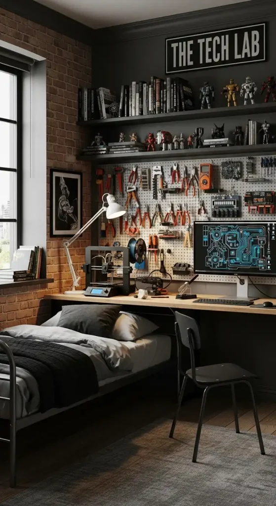 teenage boys Tech Lab