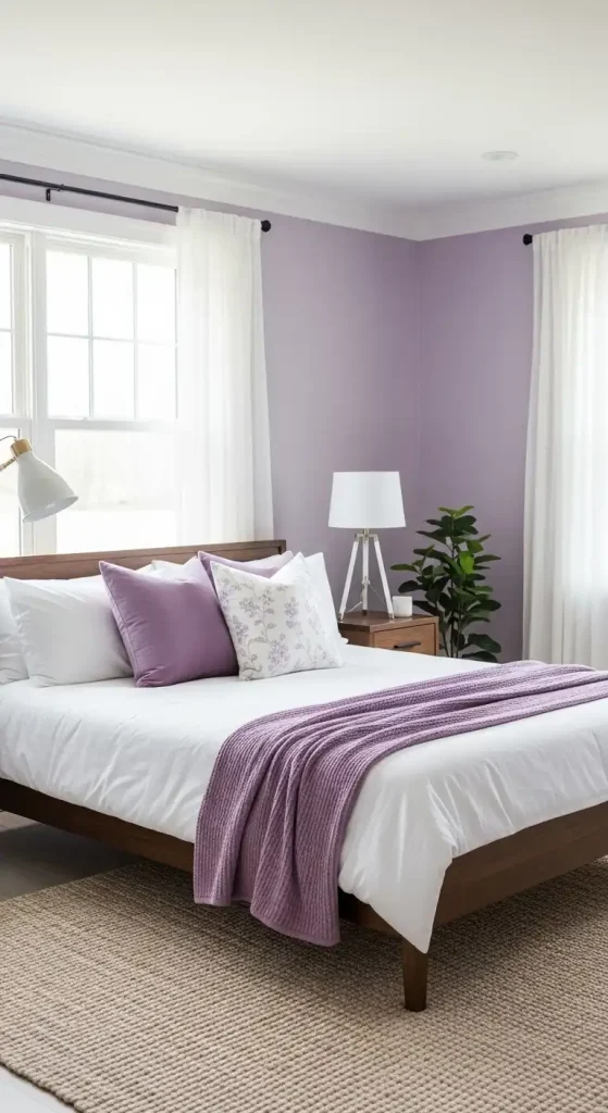 Lilac paint color