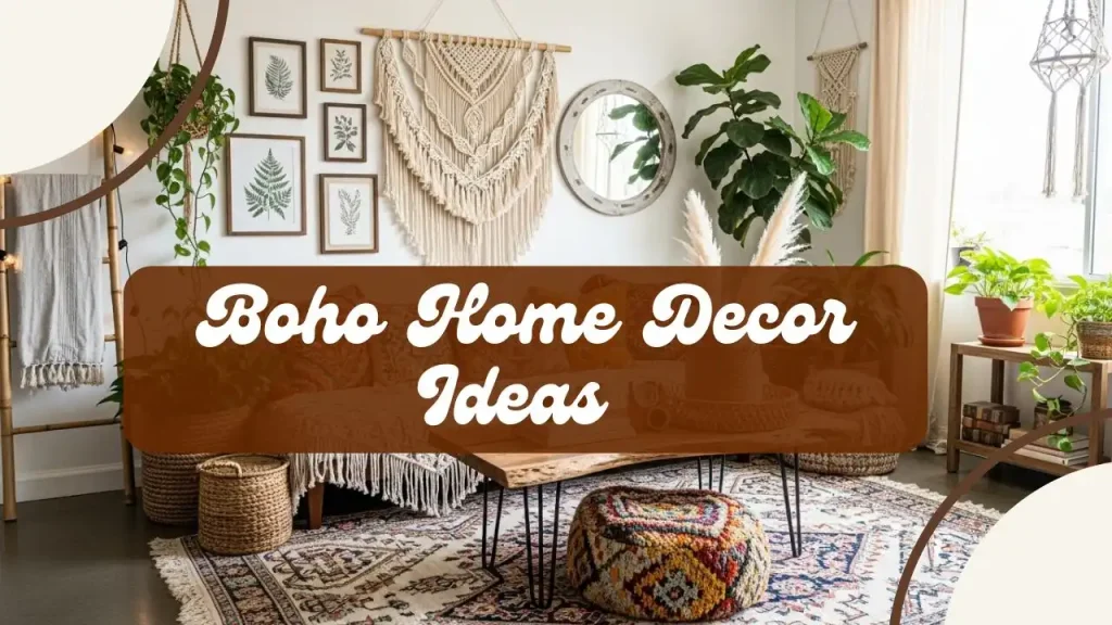 boho home decor ideas