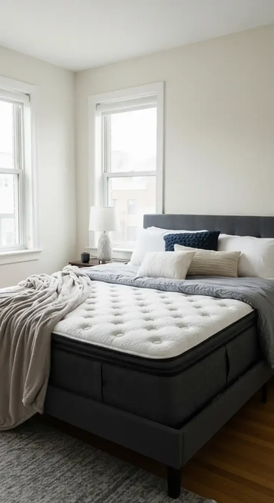 guest bedroom Comfortable Bed