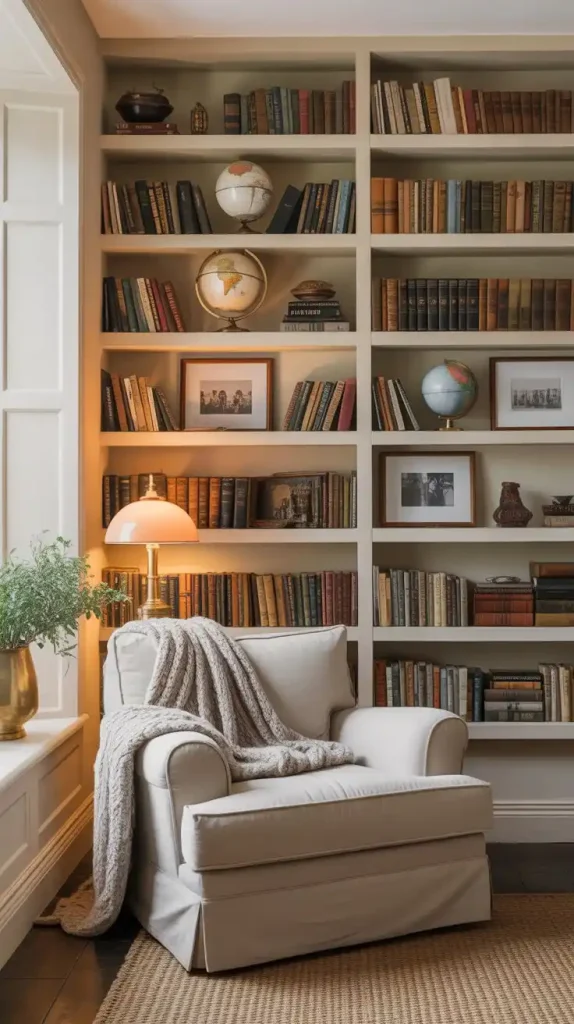 home library shelves