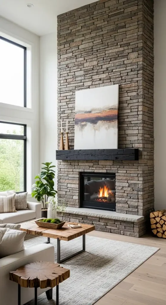 Stacked Stone Look