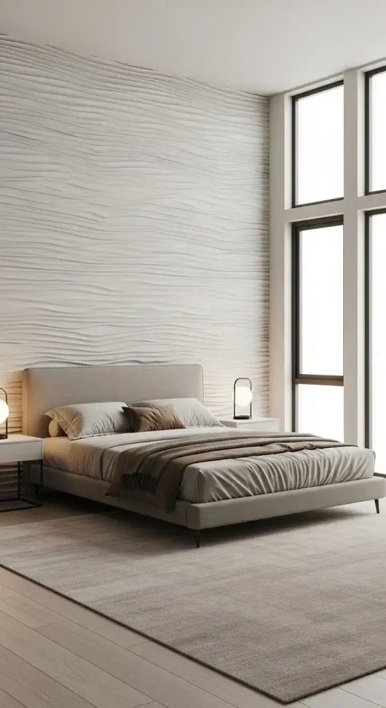 Wavy Panel Look wall