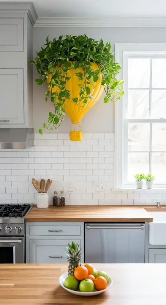 Plant with a Unique Planter