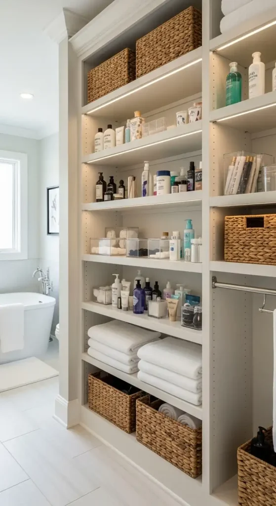 Maximize Vertical Space with Tiered Shelving