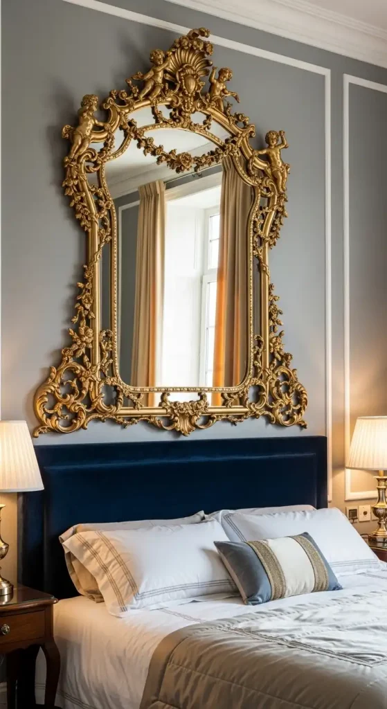 Sense of Grandeur above bed
