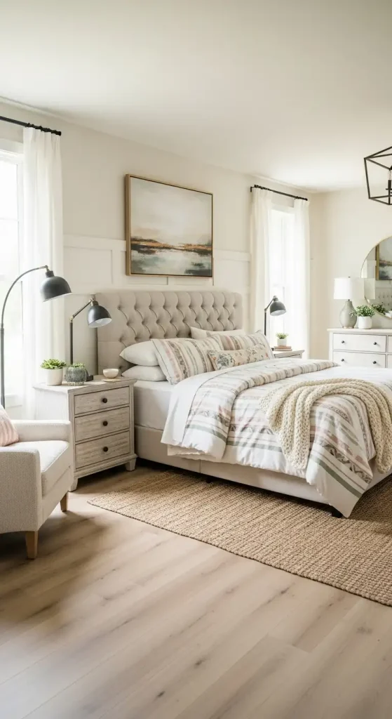 Women's Bedroom Modern Farmhouse Style