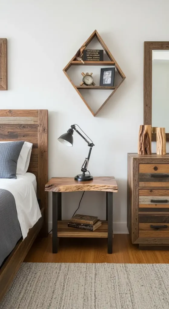 Wood Furniture men bedroom