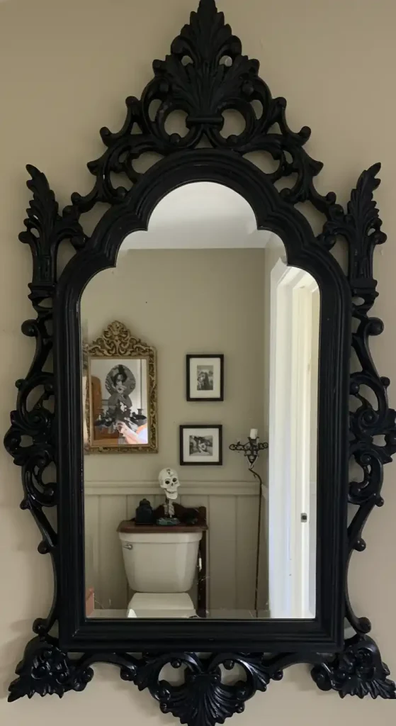 Vintage Mirrors with Gothic Frames