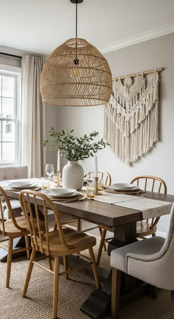 Woven Light for the Table