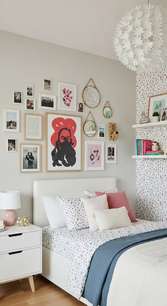 girls bedroom Fun wall decor