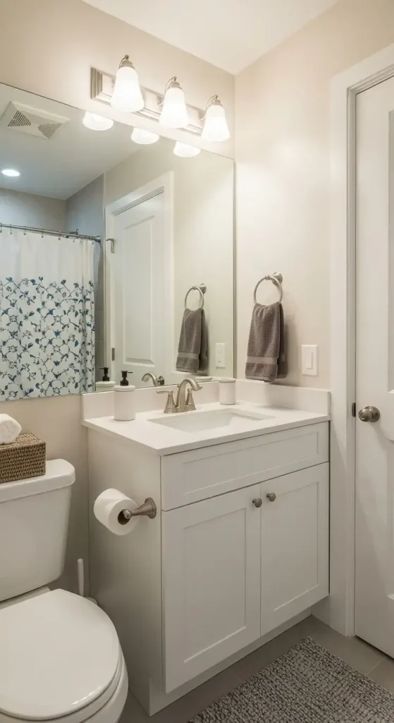 small bathroom mirrors