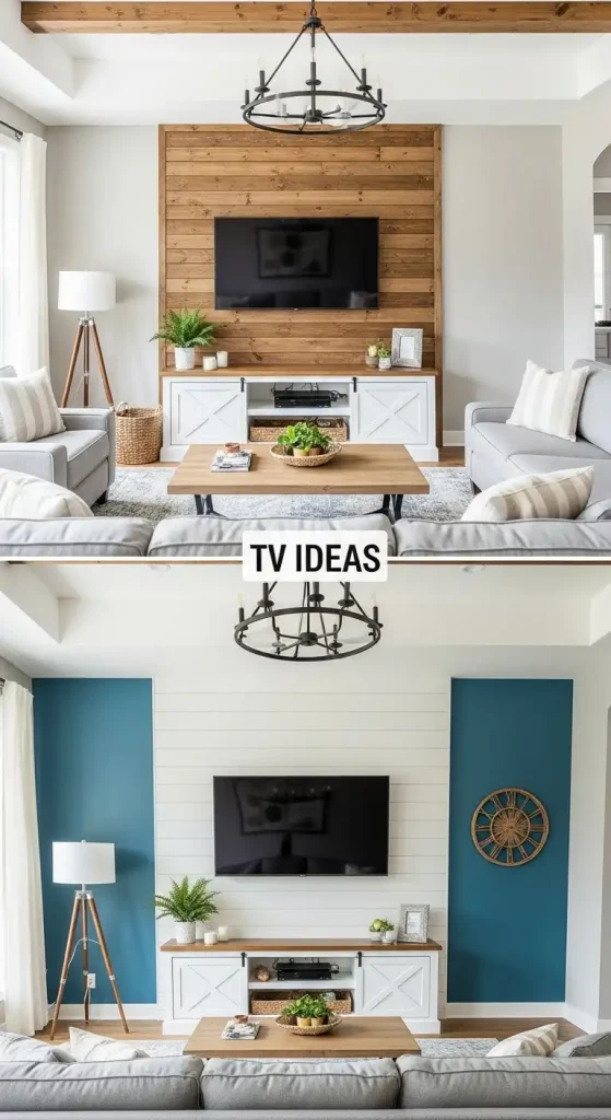 Shiplap or Wood Paneling