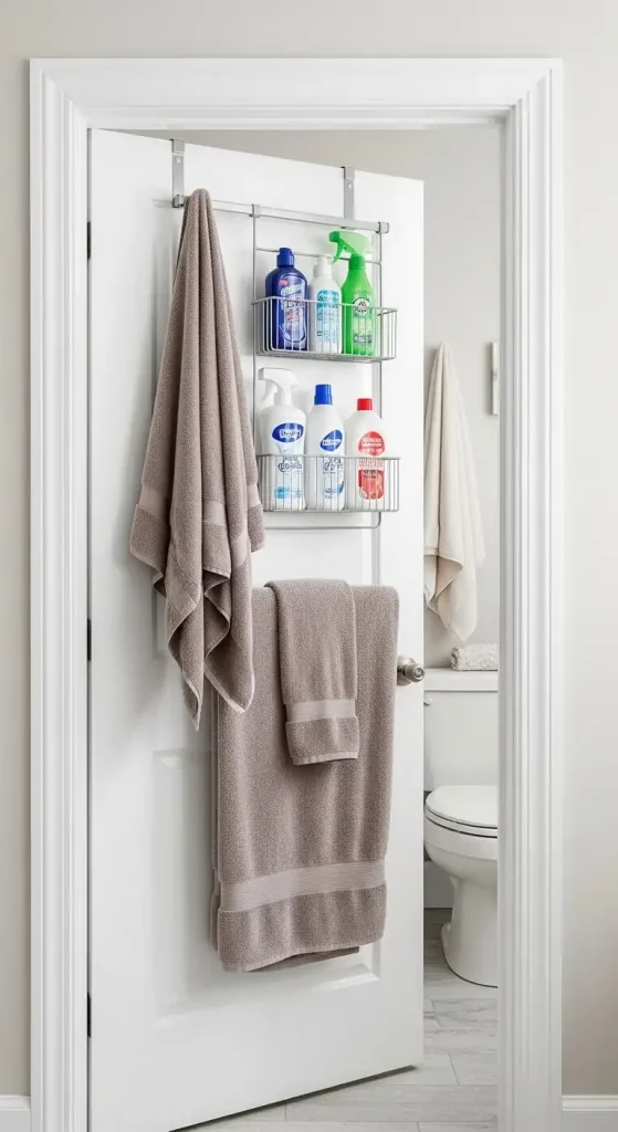 Tension Rods to Hang Towels