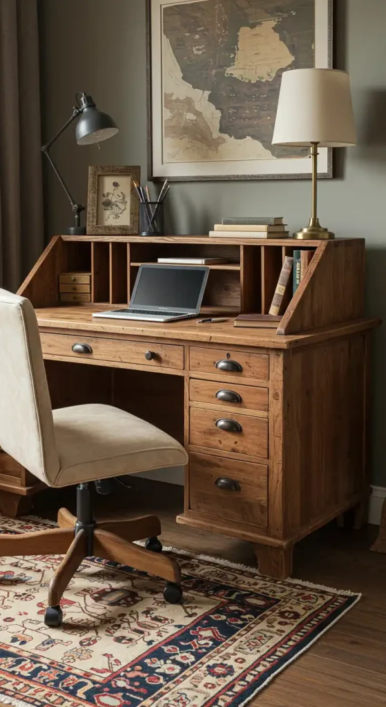 Wood home office Desk ideas