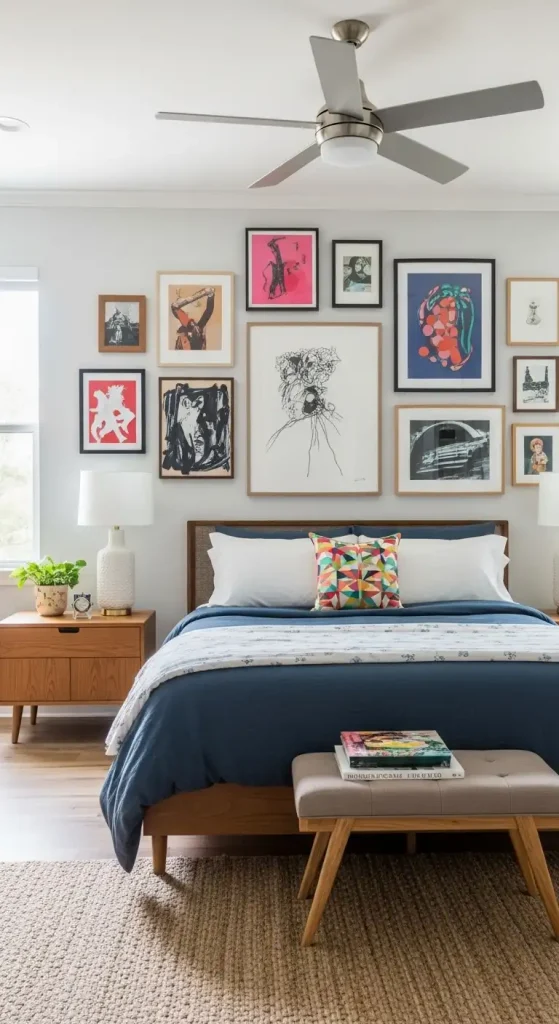 bedroom for women Eclectic and Artistic Design